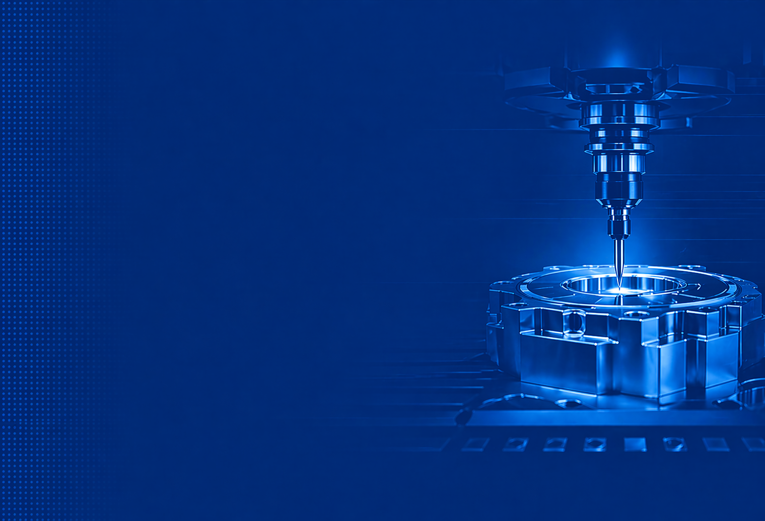 High-precision CNC machining in action